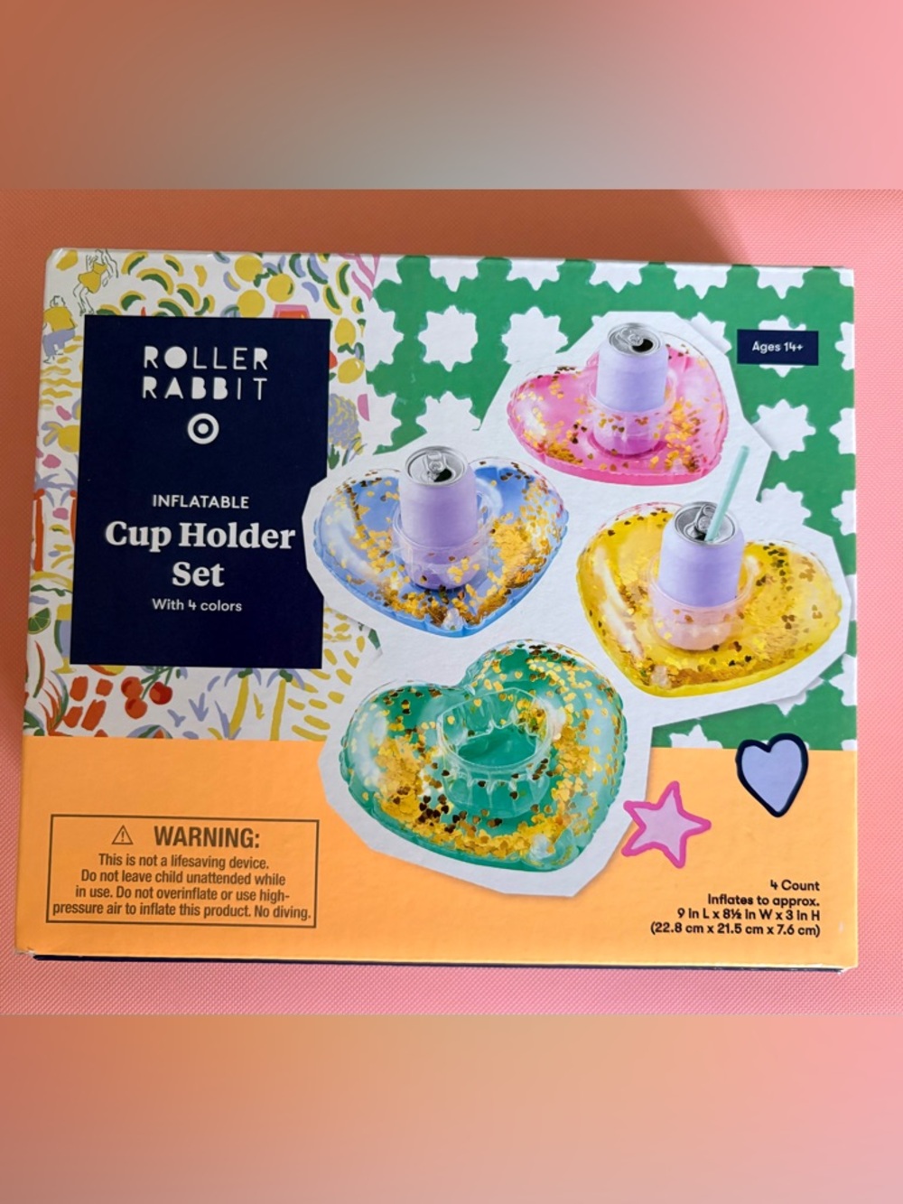 Roller Rabbit x Target Cup Holder Set